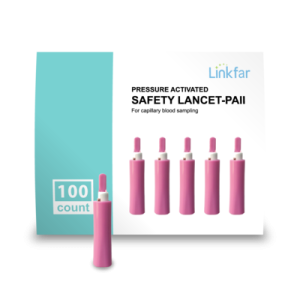 LinkFar® Lancet Lanceta de Seguridad PA II