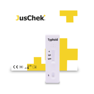 JusChek® Typhoid igG/IgM Rapid Test Cassette