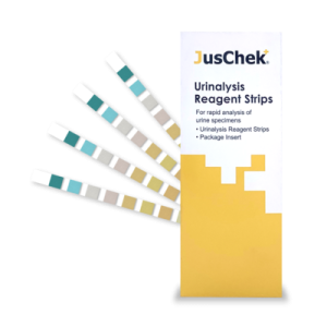 JusChek® Urianalysis Reagent Strips - 10 Parámetros